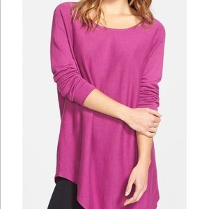 Cotton Blend Asymmetrical Tunic